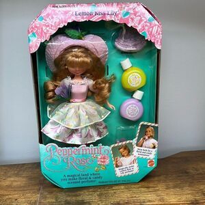 Peppermint Rose 1992‎ Lemon Kiss Lily Doll Mattel 0792 Collectible Vintage